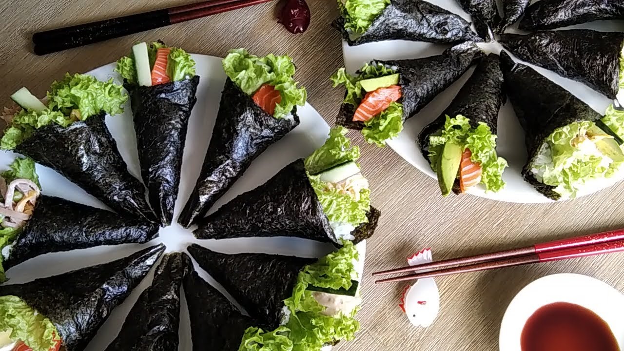 How to Make Easy Hand Roll Sushi At Home | Noko's Kitchen