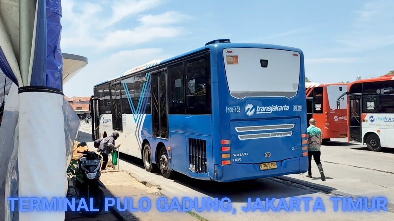 🔵Terminal Pulo Gadung, Jakarta Timur (Part 2) - TransJakarta Bus Spotters #14