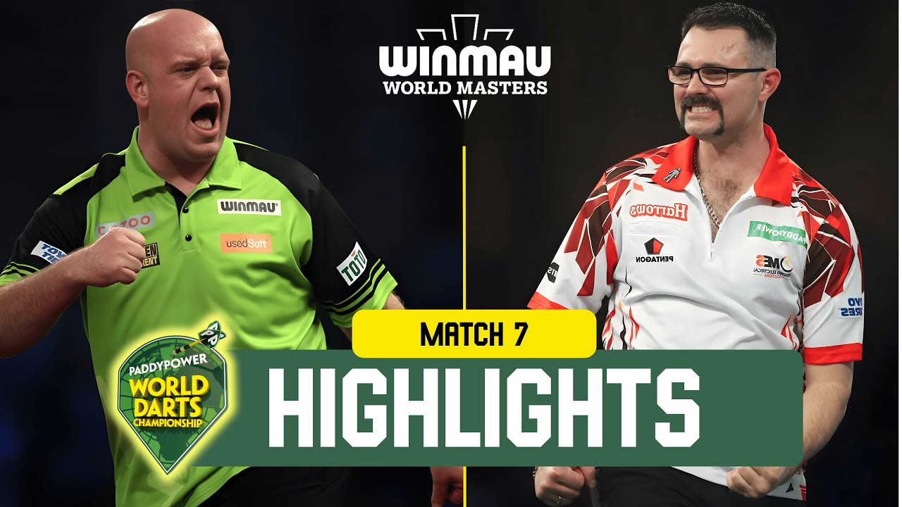 Полный матч Майкла ван Гервена против Дэймона Хеты | Обзор матча Winmau World Masters Darts 2026