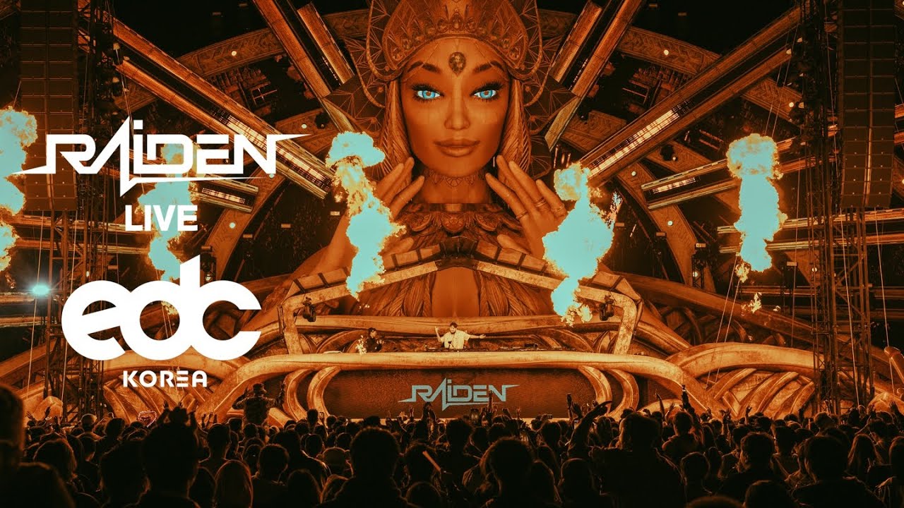 RAIDEN LIVE at EDC KOREA 2025 w/ MINGI of ATEEZ