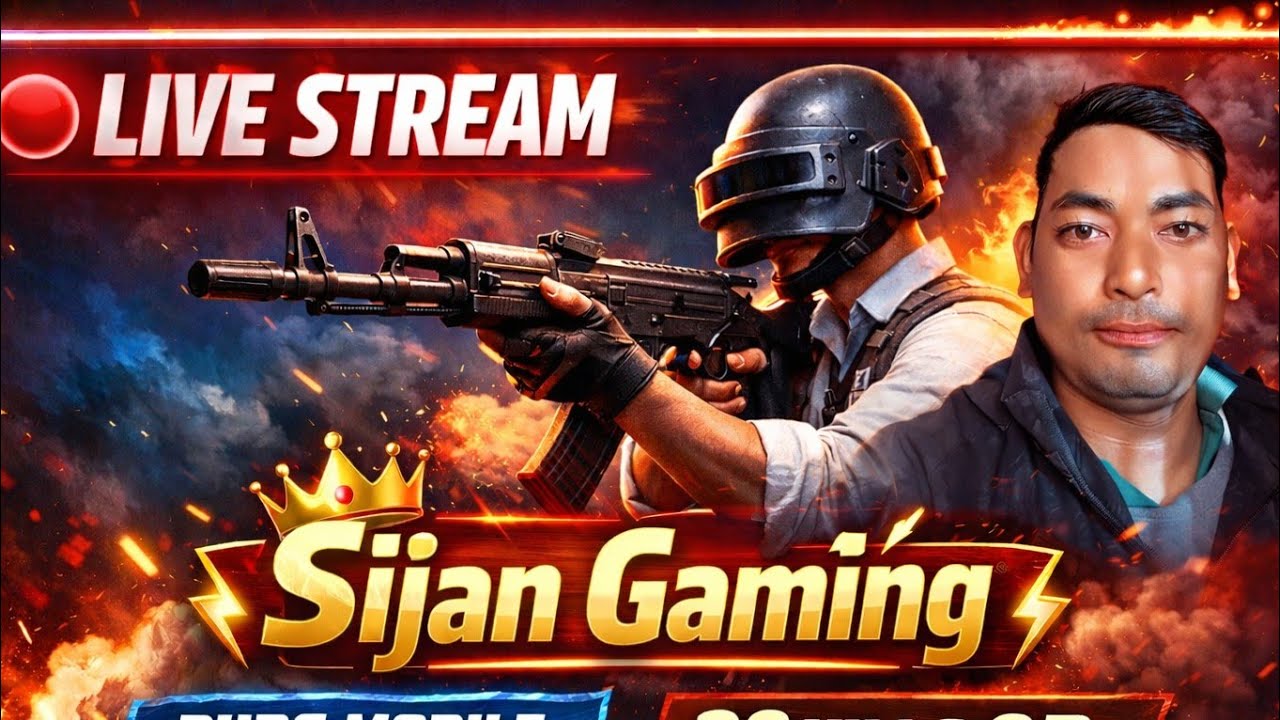 Sijan Gaming  is live! Pubg mobile 🎮 Gaming