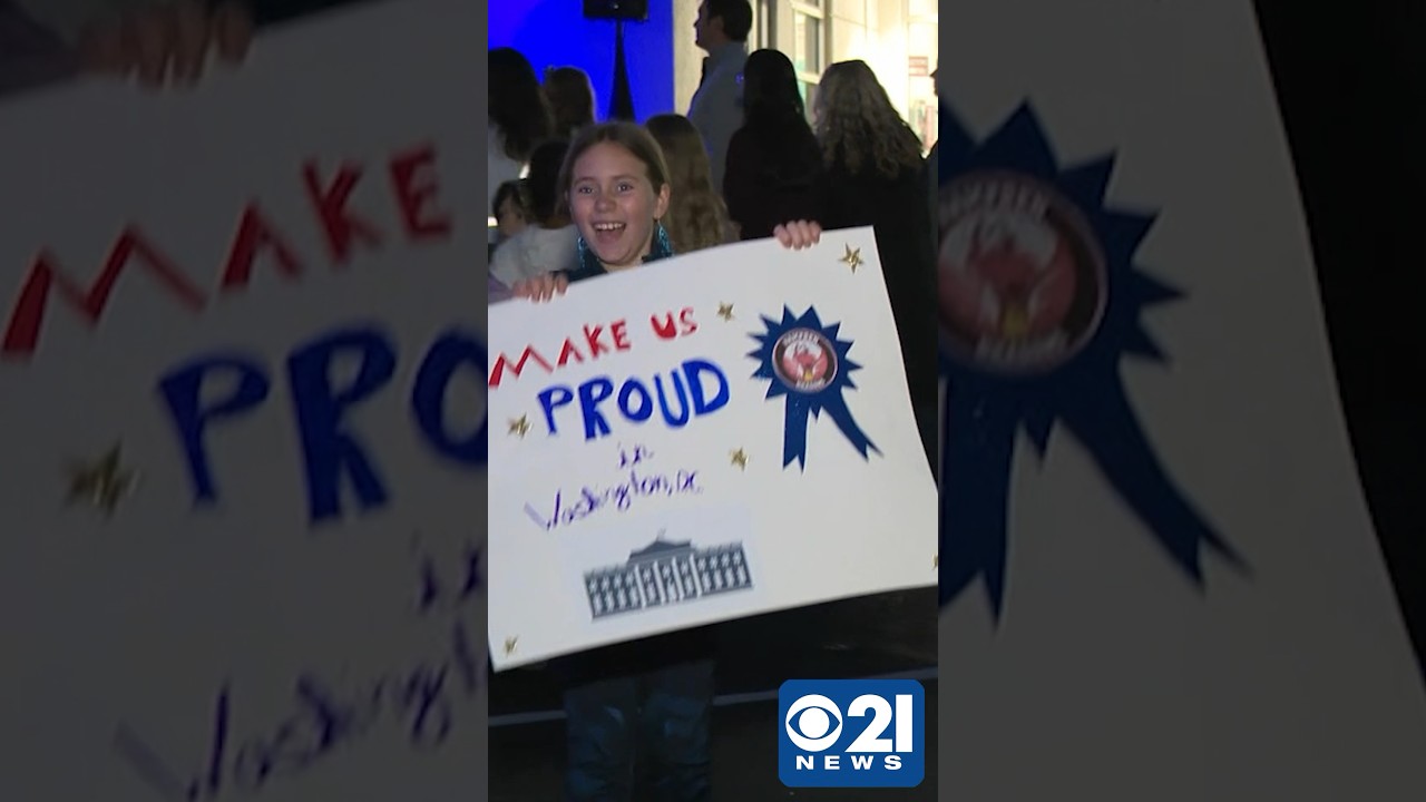 Students send principal off in style to get their Blue Ribbon Award #news #school #shorts