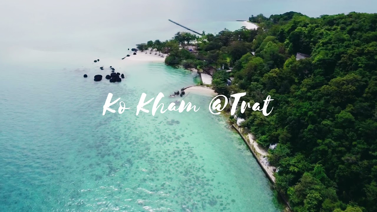 Drones&rsquo; view Koh Kham@Trat
