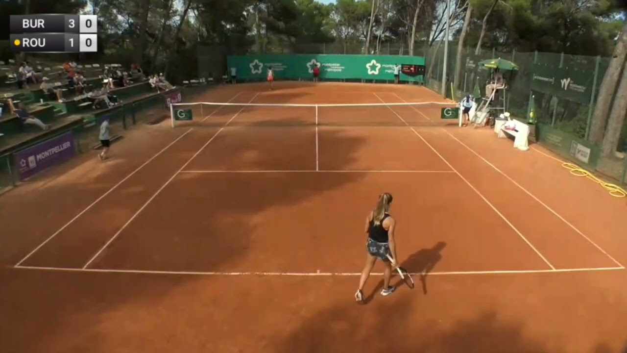 Clara Burel [1] [WC] - Margaux Rouvroy | W60 Montpellier 2023 Round of 16