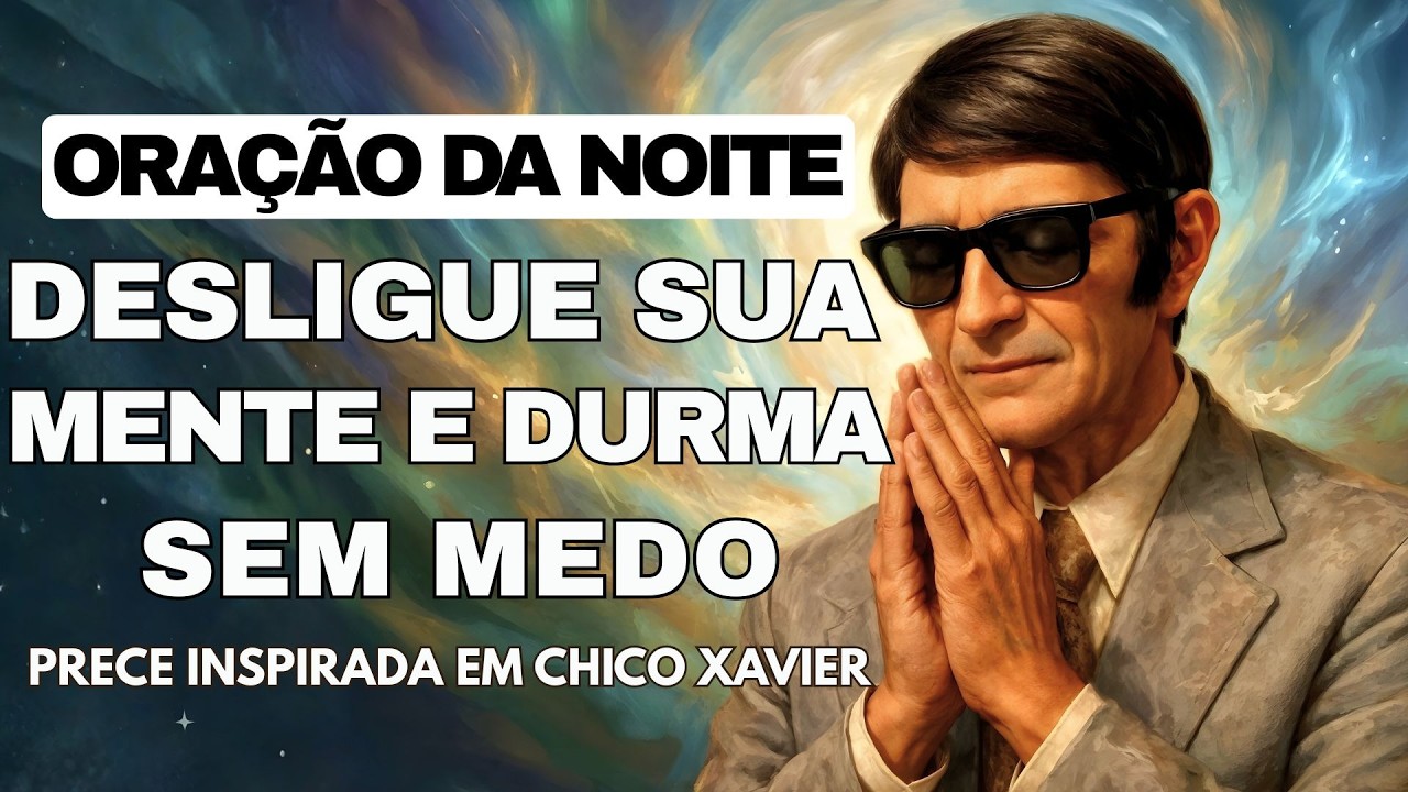 🧠 SUA MENTE NÃO PARA? A Prece de Chico Xavier para Desligar os Problemas e Dormir