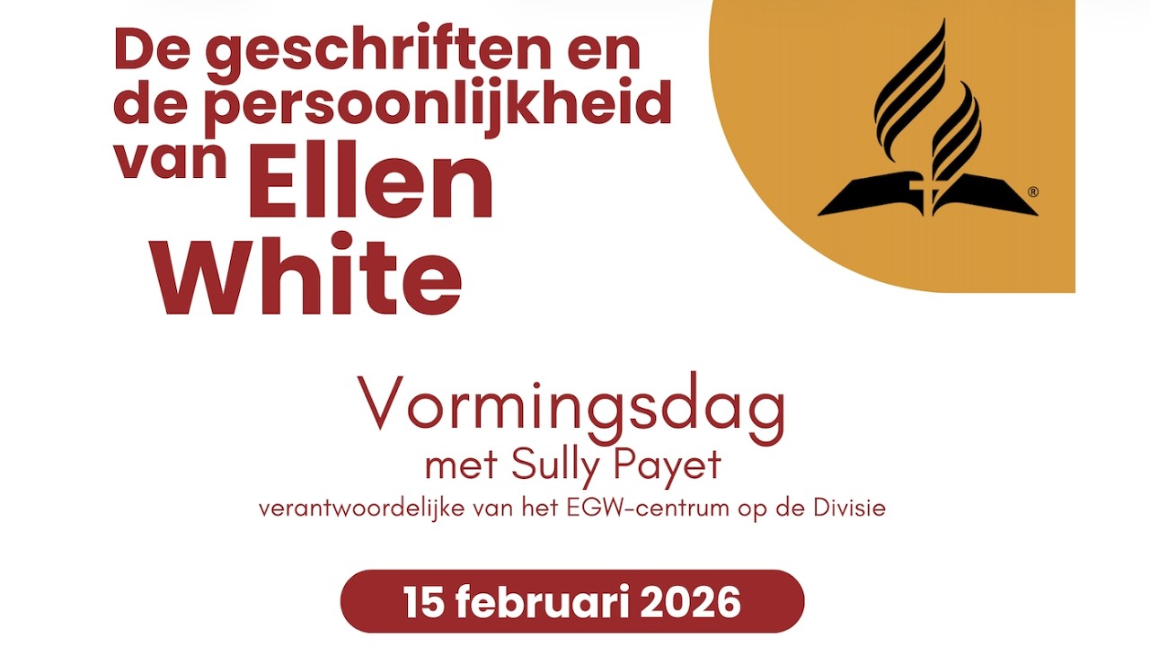 Vormingsdag met Sully Payet - Ellen White