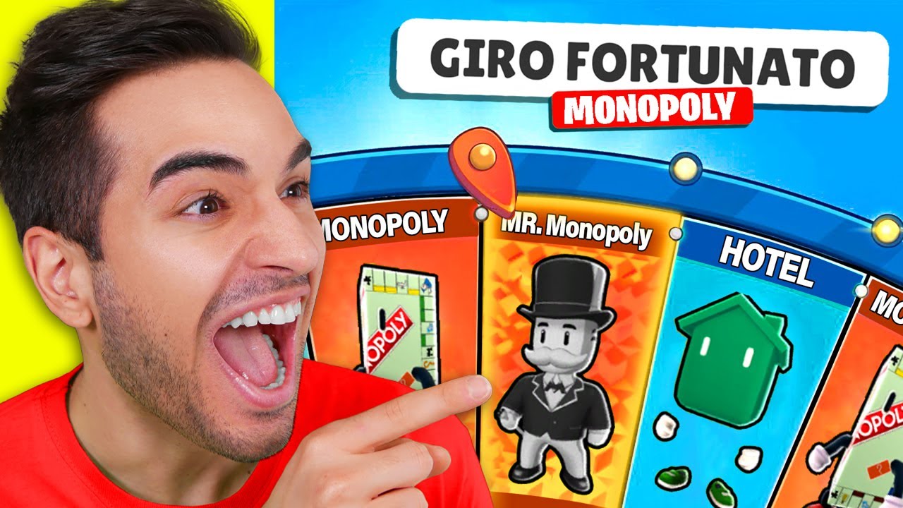 GIRO LA NUOVA RUOTA DEL MONOPOLY SU STUMBLE GUYS