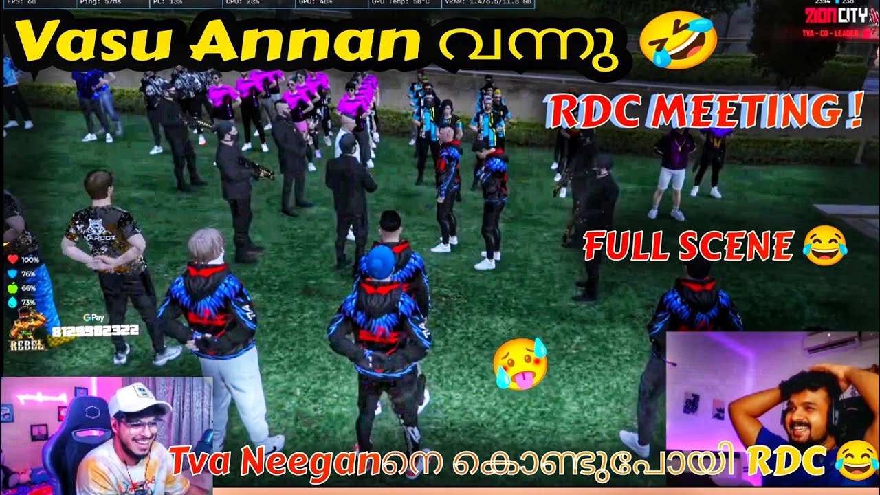 RDC Meeting | Vasu Annan വന്നു | Tva Negan RDC God Fatherന്റെ Photo എടുത്തു Scene ayii 😥.