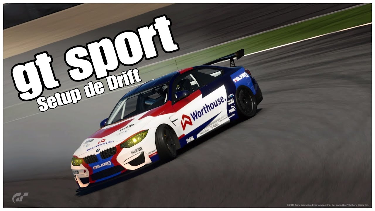 Gt Sport como fazer um setup para drift para iniciantes