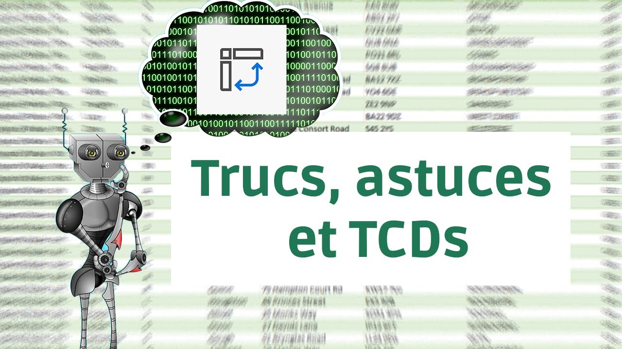 Des trucs, des actuces et des tableaux croisés dynamiques