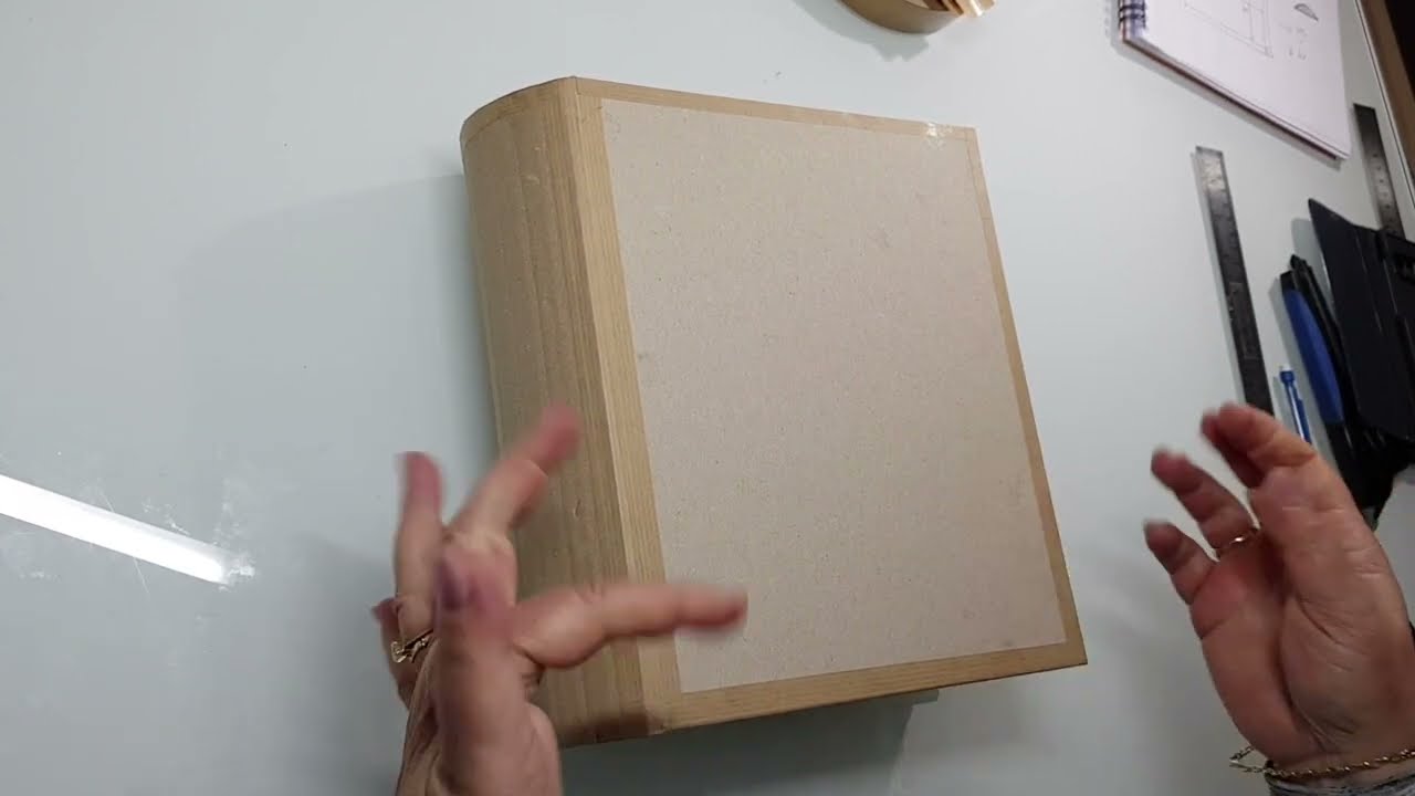 FABRICATION BOITE GRIMOIRE #harrypotter  partie 1 collection Wizarding Adventure II #diy #tutorial
