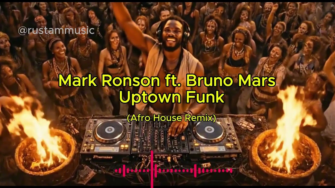 Mark Ronson ft. Bruno Mars - Uptown Funk (afro house remix)   #afropopmusic #mark Ronson #afrosoul