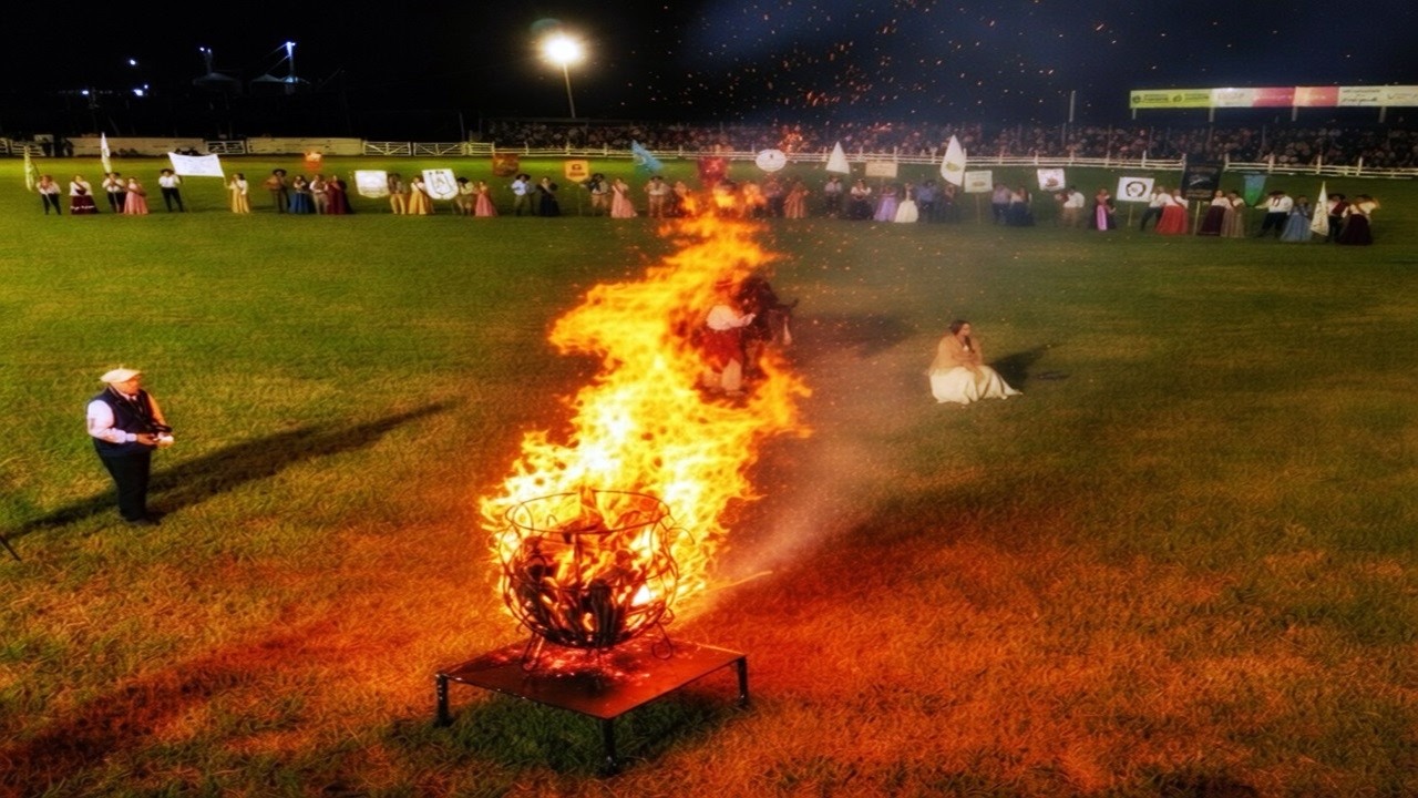 Inauguración oficial de la 39° Fiesta de la Patria Gaucha, Periconazo - Tacuarembó, 09/03/2026