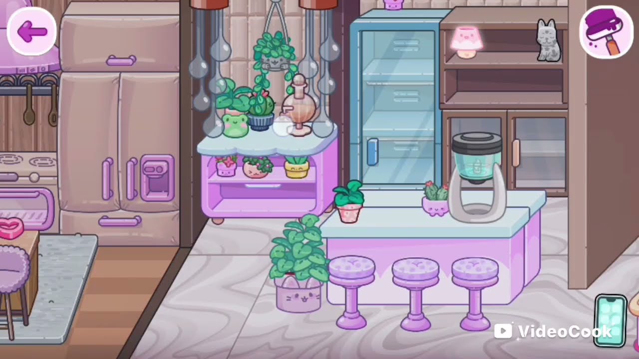 Free mansion house design part 2 : smoothie bar and cleaning area.