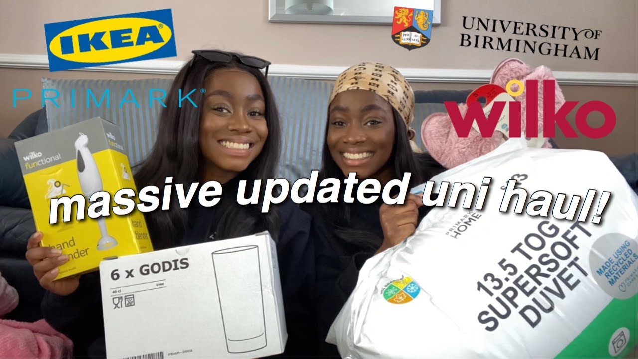 MASSIVE UPDATED UNI SHOPPING HAUL! *ikea, wilko, primark & more!*