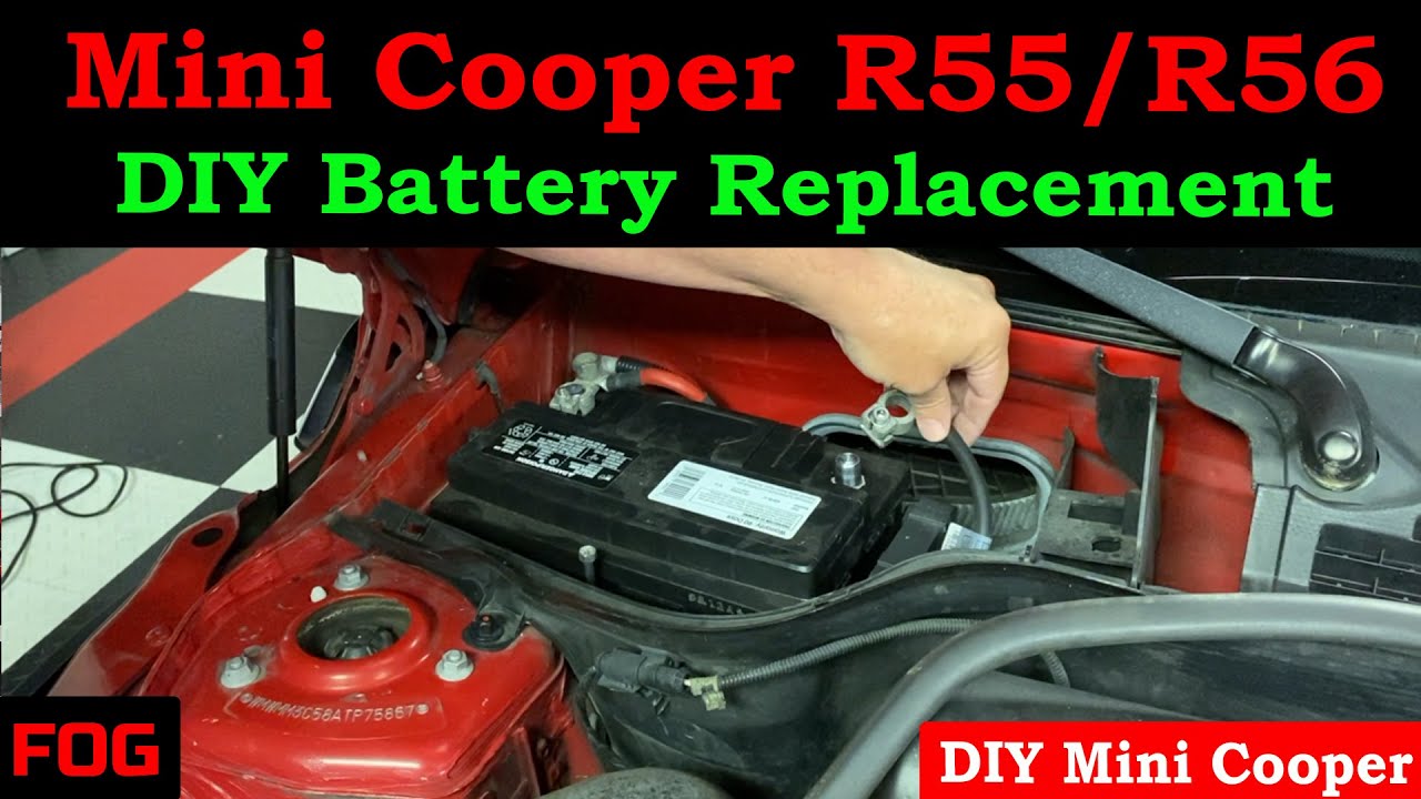 DIY Battery Replacement - Mini Cooper R55/R56 (Gen 2)