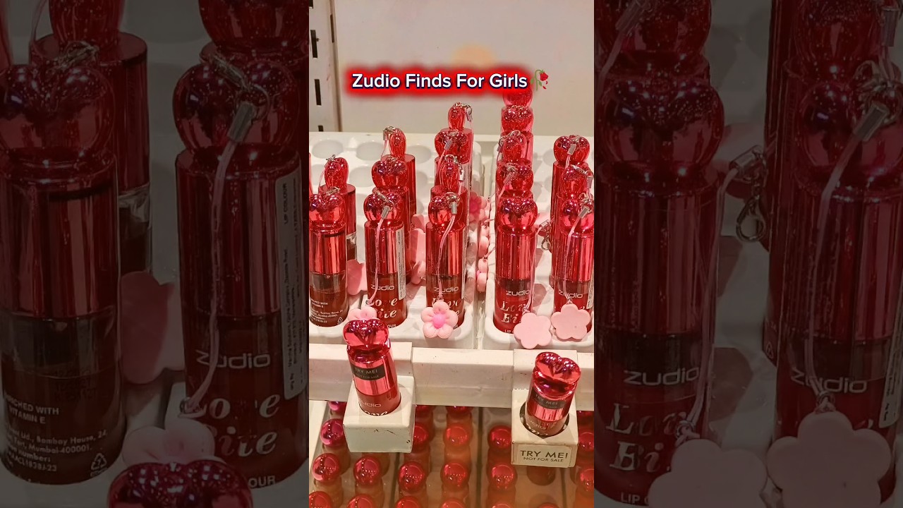 Zudio Finds For Girls 💄💋| #youtube #zudio #zudiofinds #zudioshoppingvlog #lipstick #shorts #ytshort