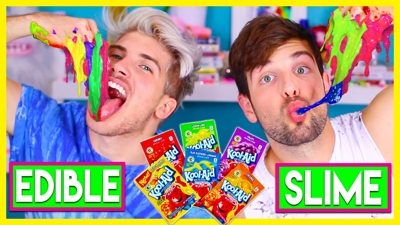 EDIBLE KOOL-AID SLIME! DIY