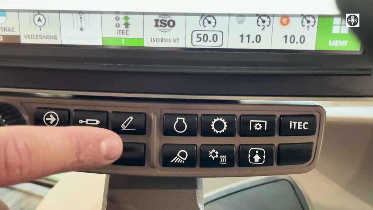 Hvordan navigere deg rundt på John Deere GEN4 CommandCenter