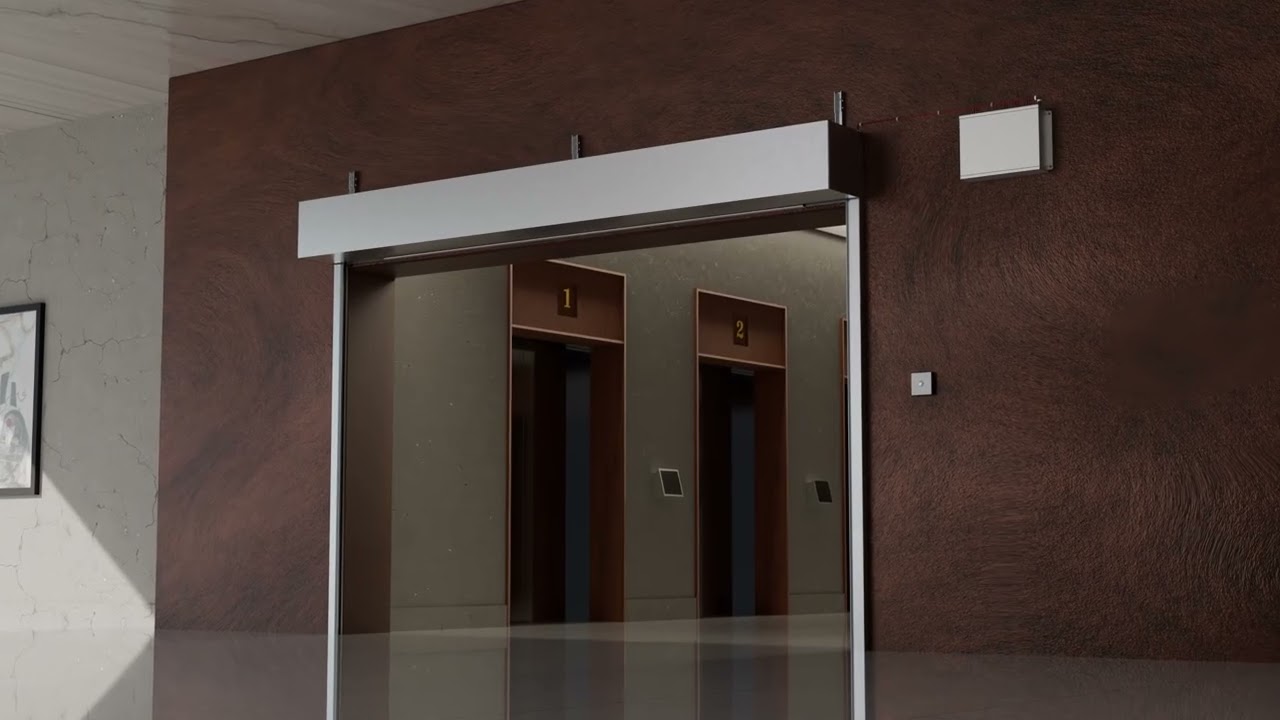 Why Gravity Fail safe motor in Fire Curtains 