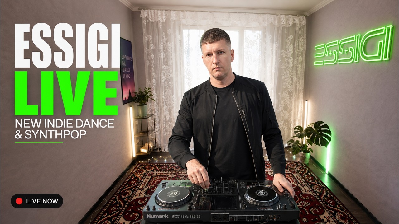 🟢 ESSIGI LIVE &mdash; Brand New Indie Dance & Synthpop Tracks | Exclusive Premiere