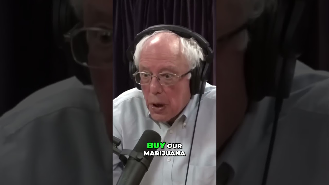 Bernie Sanders Talks about Legalizing Marijuana