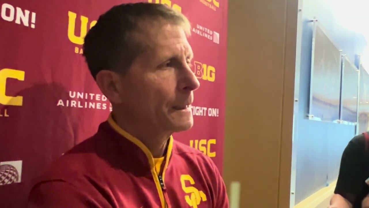 Eric Musselman discusses USC's 81-62 loss to UCLA