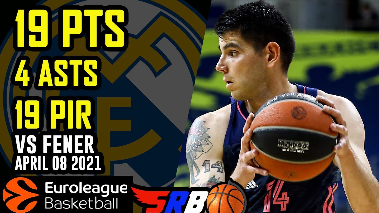 GABRIEL DECK 19 points 4 asts | Fenerbahce - Real Madrid | Full Highlights | 08.04.2021