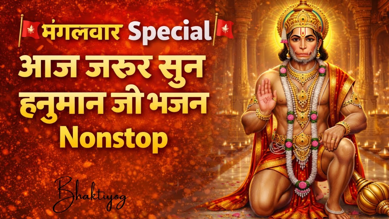 👉 Powerful hanuman मंगलवार Special | Nonstop Hanuman Bhajan| बजरंग बाण |संकटमोचन भजन | सुंदरकांड पाठ