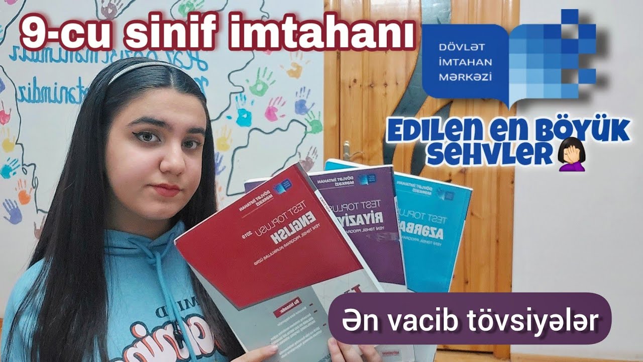 ▪︎9-CU SİNİF İMTAHANI👩🏻‍💻| Hansı suallar düşmüşdü? Necə yüksək bal toplamaq olar (2022 buraxılış)