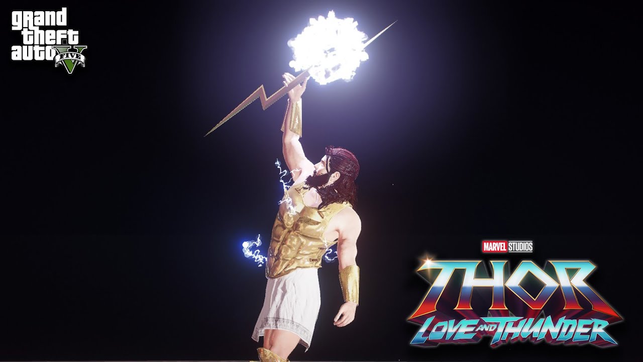 GTA 5 Zeus Thor Love and Thunder || GTA V Mods
