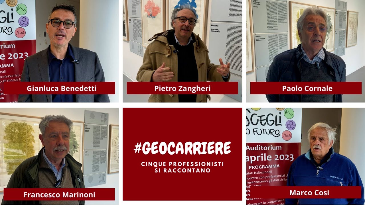 Carriere da geologi: cinque professionisti si raccontano