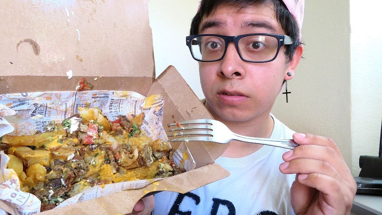 COMIENDO SOLO PAPAS FRITAS POR 24 HORAS!! | Christianestilo