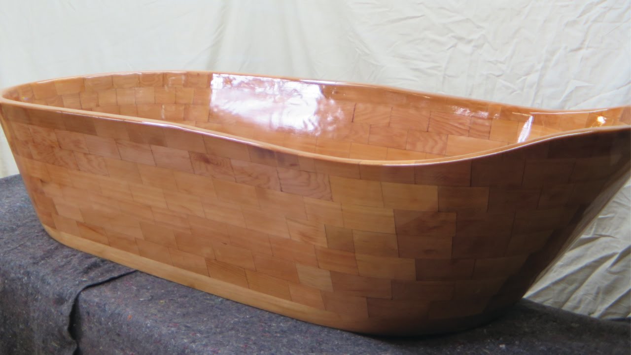 Wooden bath