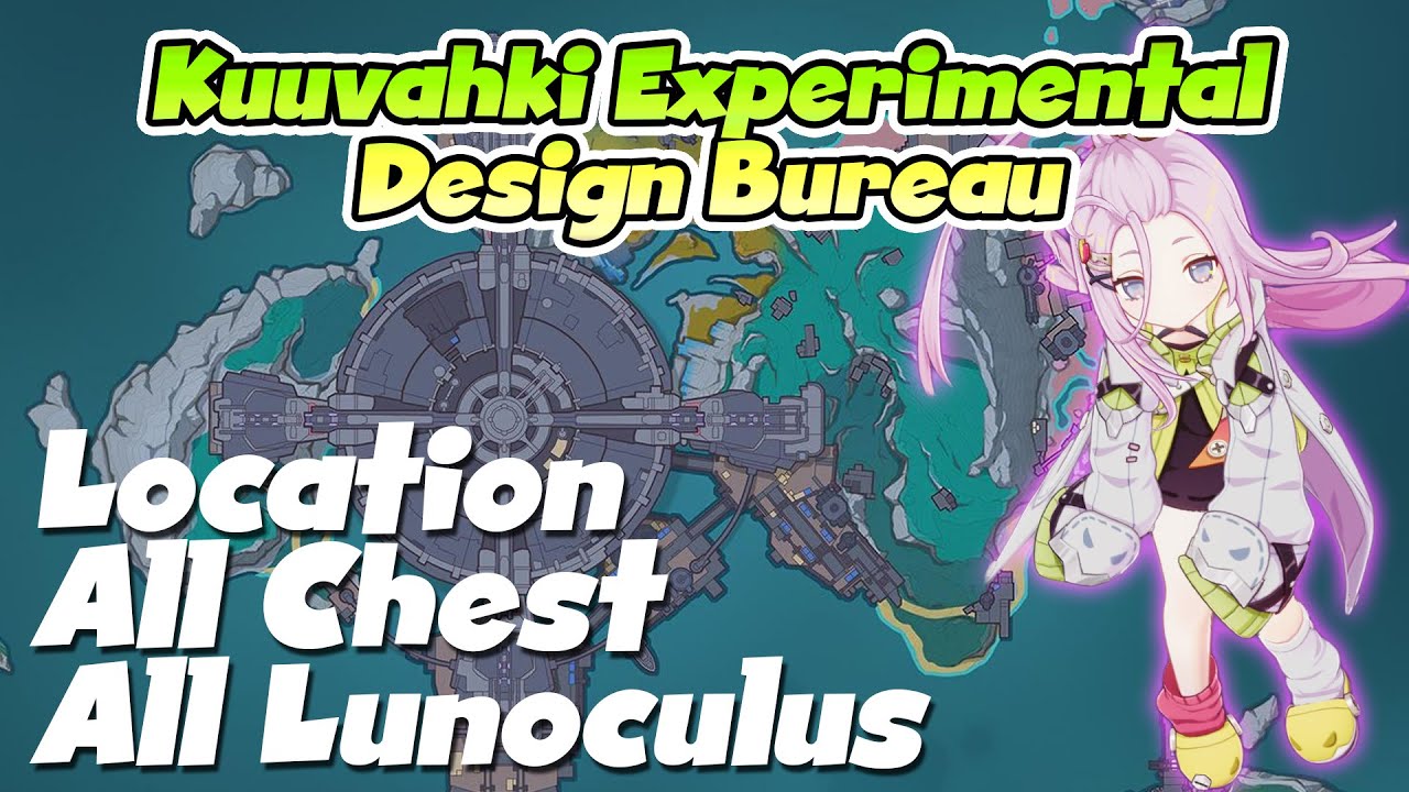 Guide | All Chest & Lunoculus Location Kuuvahki Experimental Design Bureau Paha Isle | v6.0 Nod-Krai