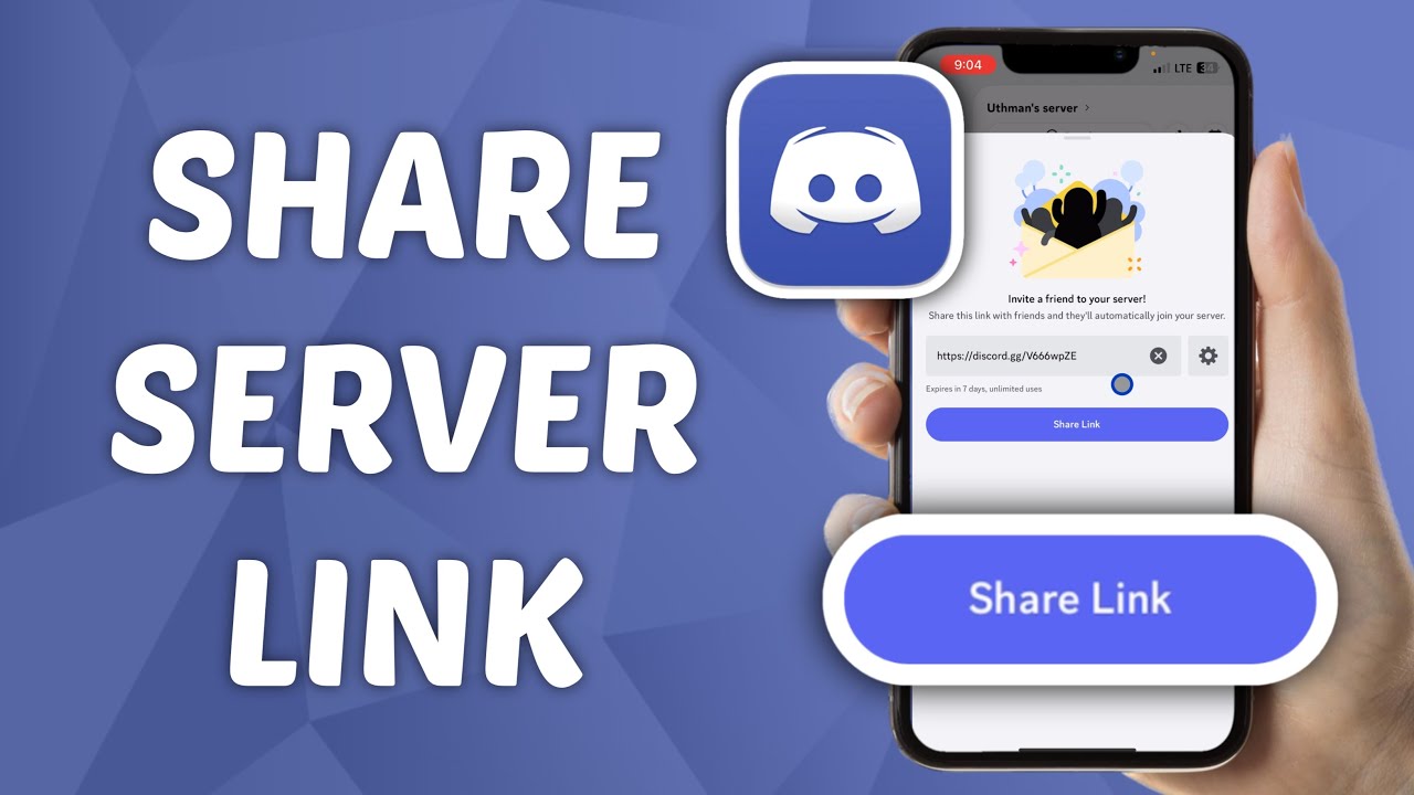 Как поделиться ссылкой на Discord-сервер