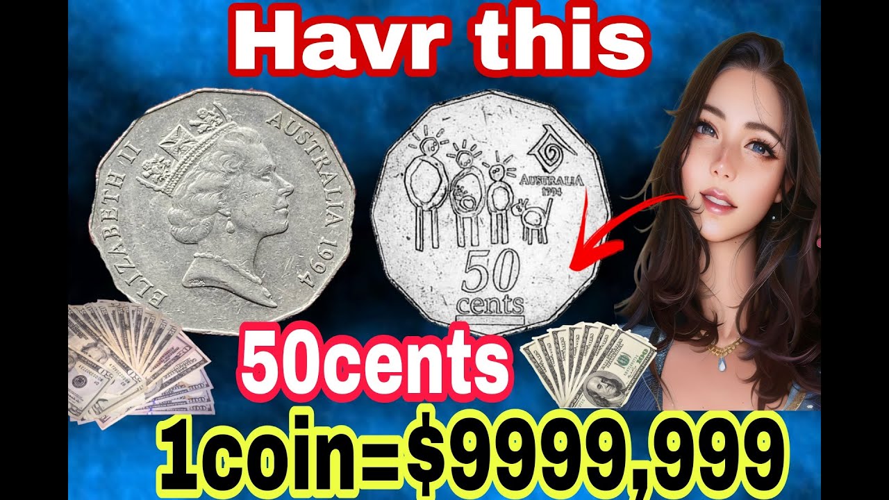 The 1994 Australian 50-cent coin is a piece of currency that holds historical and cultural.
