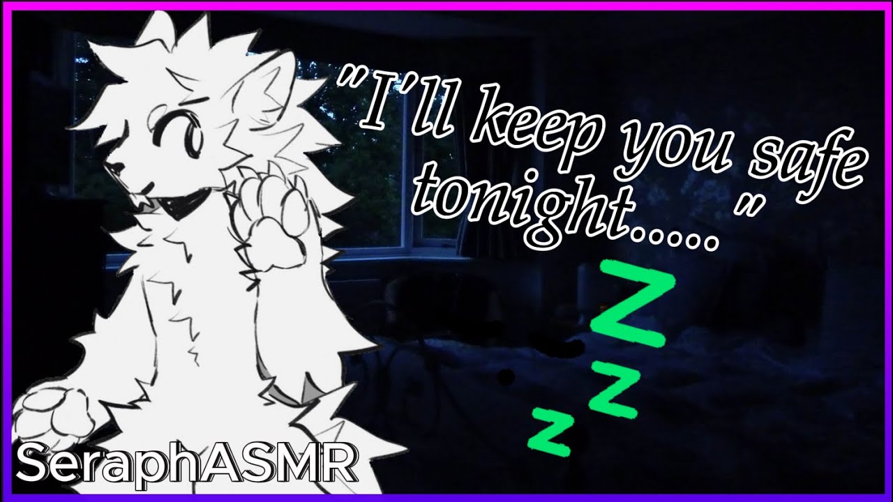 {Furry ASMR} Soft Boy comforts you after nightmare :3 [Sleep Aid] [Whispers] [Soft-spoken] [It's ok]