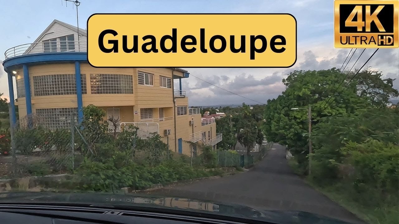 Driving in Sainte-Anne, Guadeloupe 3