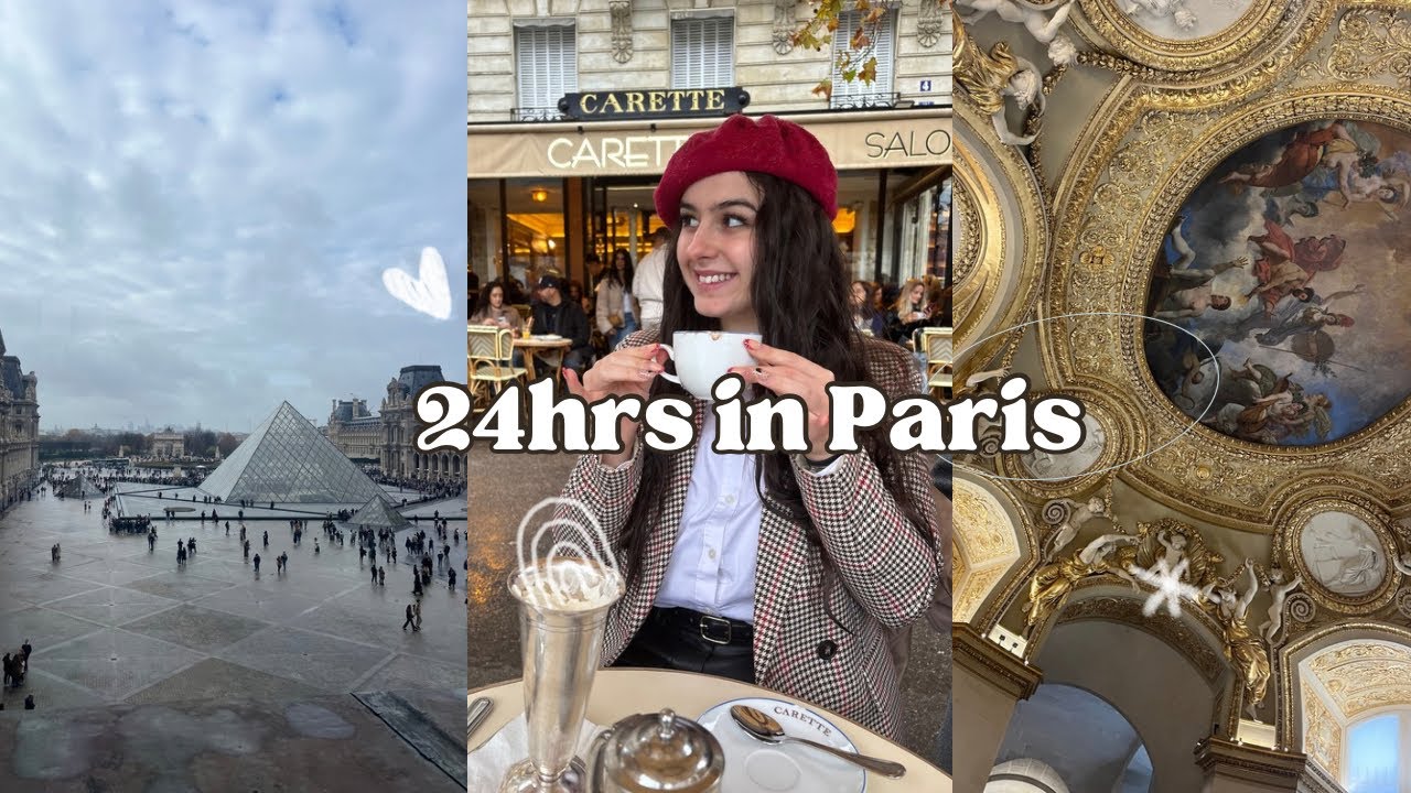 Paris Vlog — Exploring Carette, the Louvre & Disney Finds ✨🇫🇷