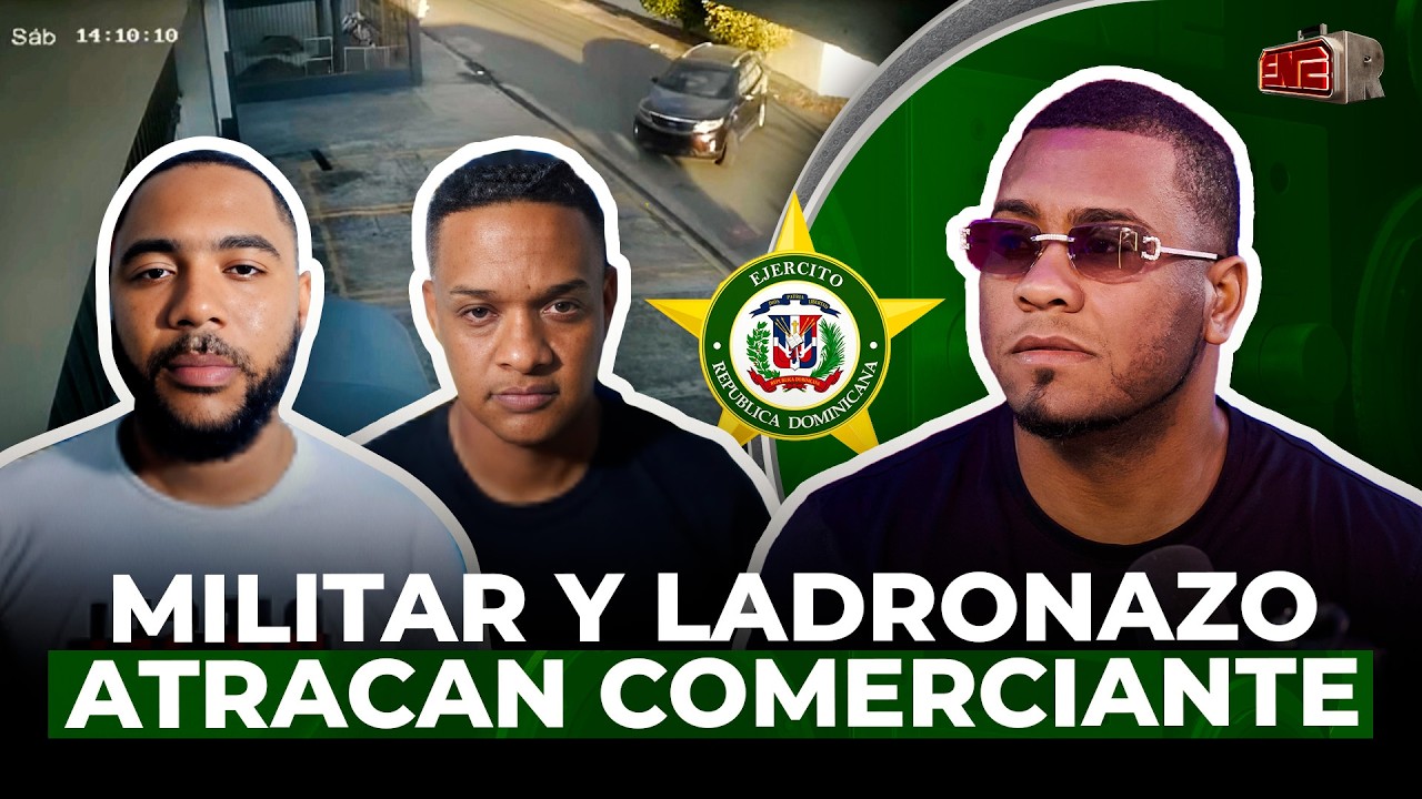 ¡INDIGNANTE! MILITAR SE JUNTA CON LADRONAZO Y ATRACAN COMERCIANTE EN SU PROPIA CASA