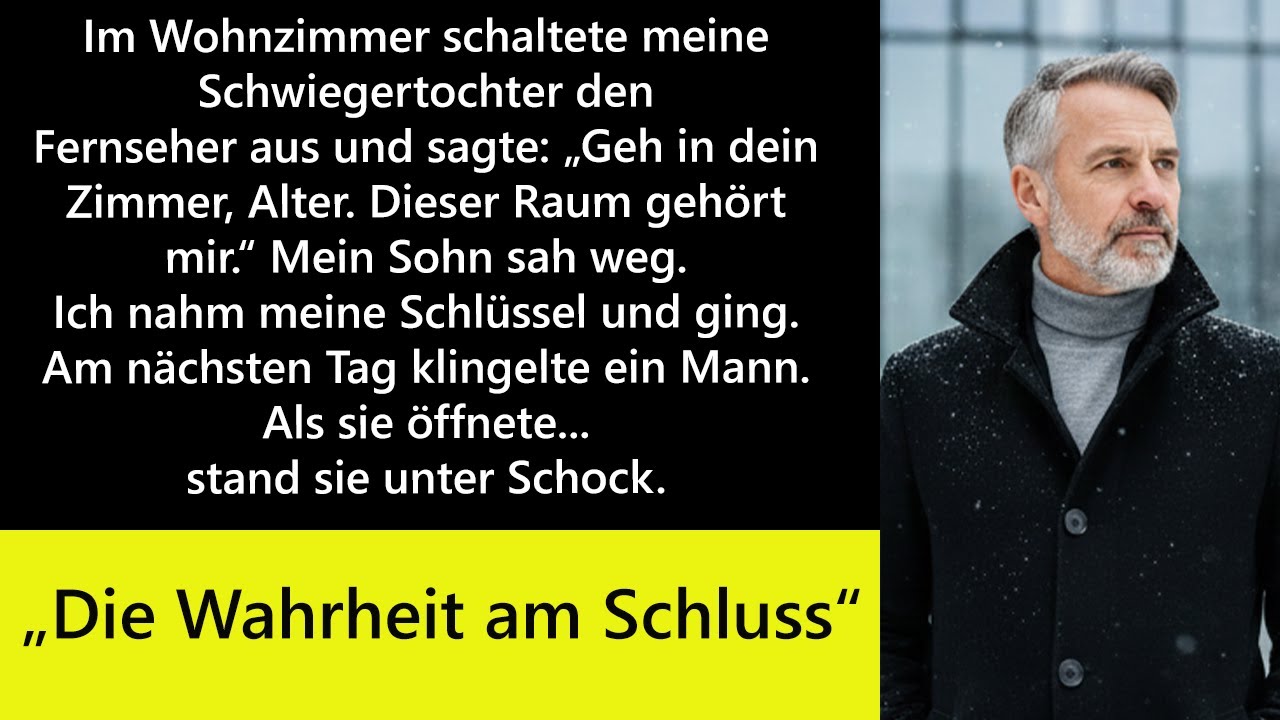 Er schloss leise die Tür hinter sich, doch am nächsten Tag stand die Wahrheit vor der Haustür…
