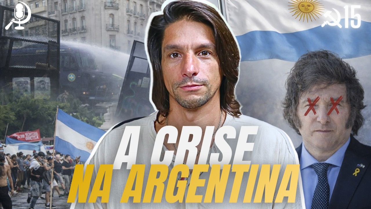 MILEI PODE SER FREADO? AS LUTAS NA ARGENTINA HOJE! - MANUEL FONTENLA - Podcast Prelúdio ☭15