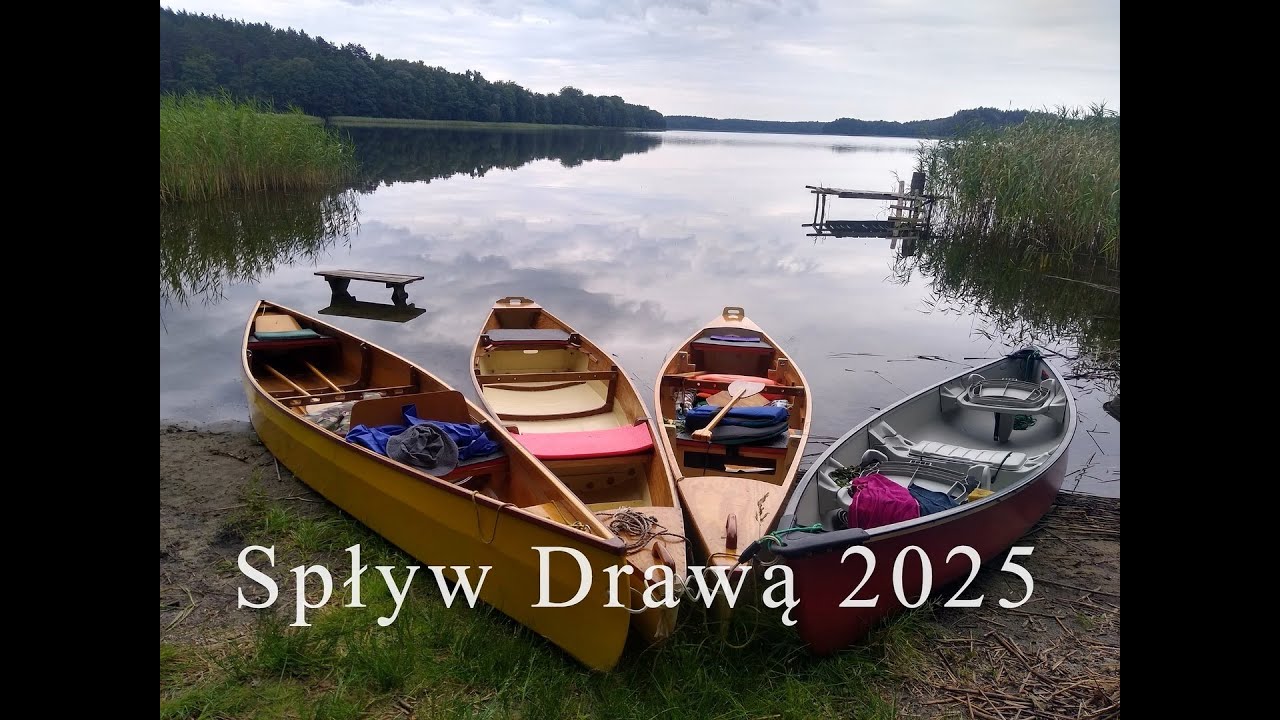 Spływ Drawą w canoe