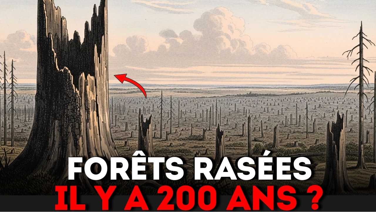 PAS DE FORÊT IL Y A 150 ANS. Que cachent les vieilles photos?
