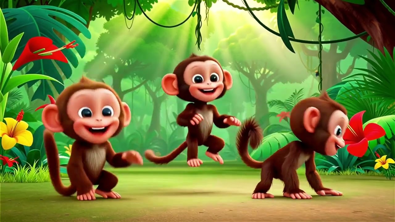 10 Little Pandas 🐾 | Counting Adventure 🎶 Cartoon 🌈 Video for Kids | Baby kids