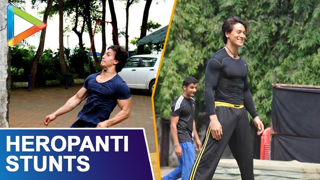 Tiger Shroff's Heropanti Stunts Caught on Camera | Mind Boggling Gymnastics