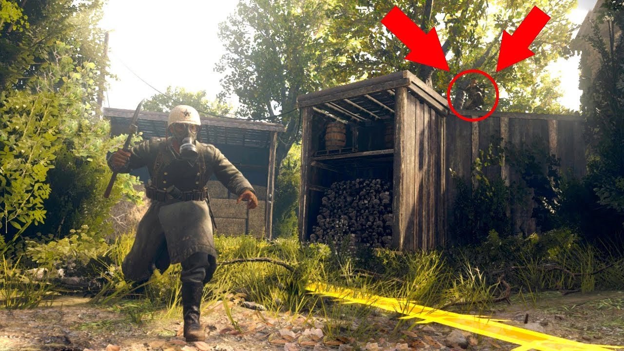 HE WAS IN A SNIPER GLITCH HIDING SPOT!?!?! HIDE N' SEEK ON *WW2*