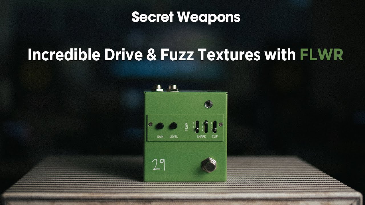 29 Pedals FLWR Overdrive & Fuzz | Secret Weapons Demo & Review