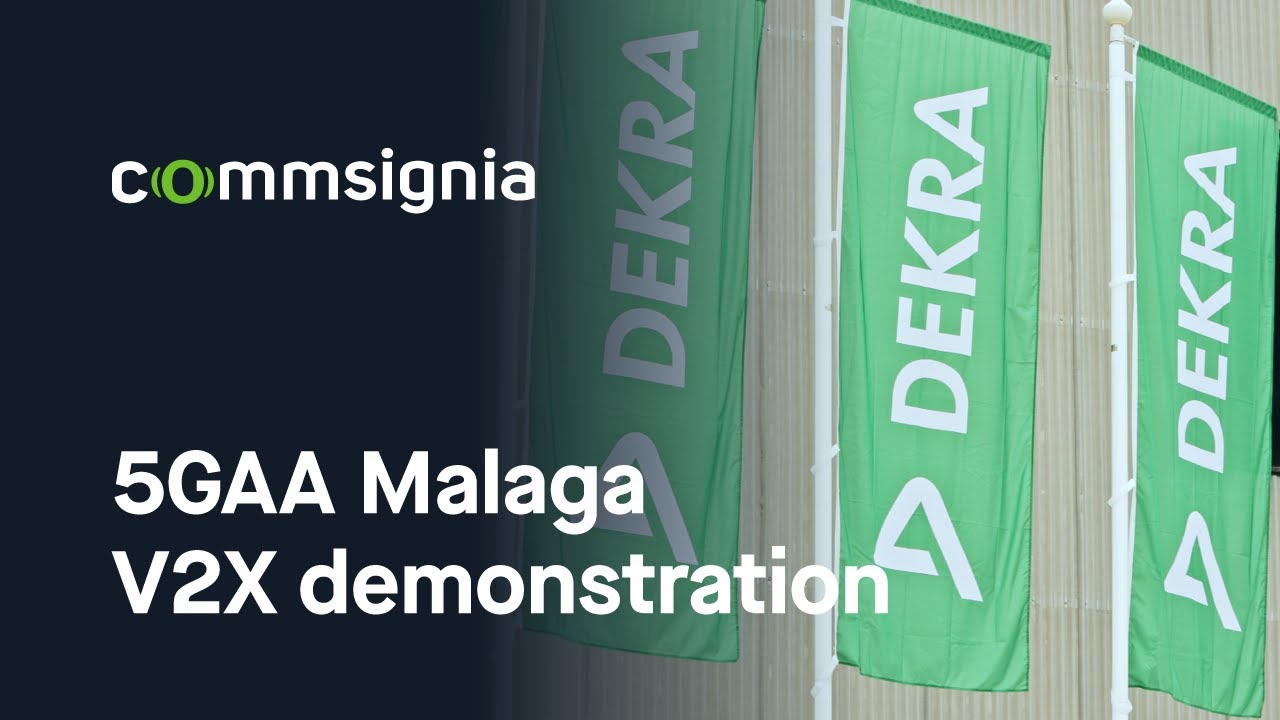 5GAA Malaga V2X demonstration